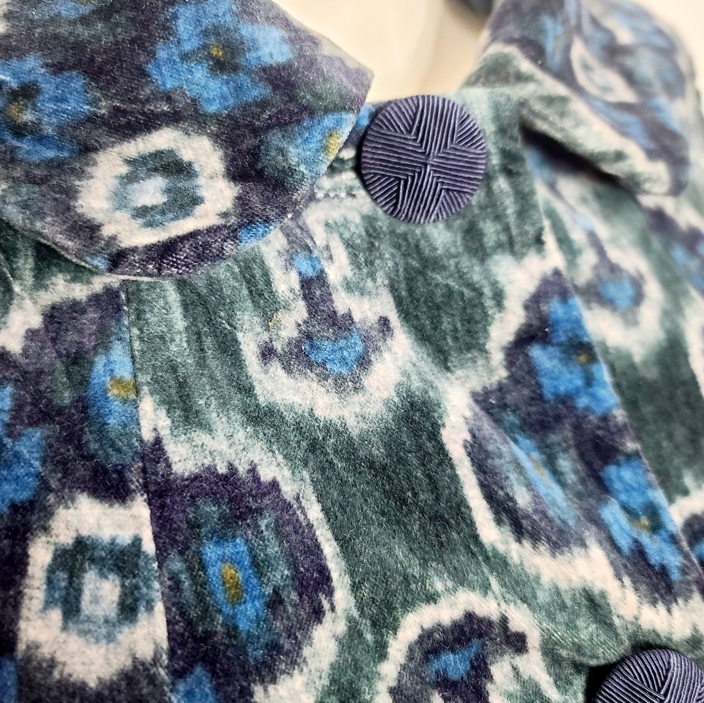 Anthropologie Elevenses Velvet Coat - Picture 4 of 12